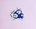 Autocollant « Trans is Fire » ✶ Vinyle imperméable
