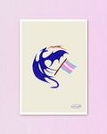 Dragon Trans ✶ Impression A3 signée
