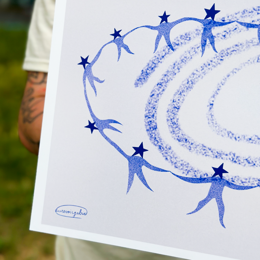 No Borders Between Us  ✶ A3 Print signed