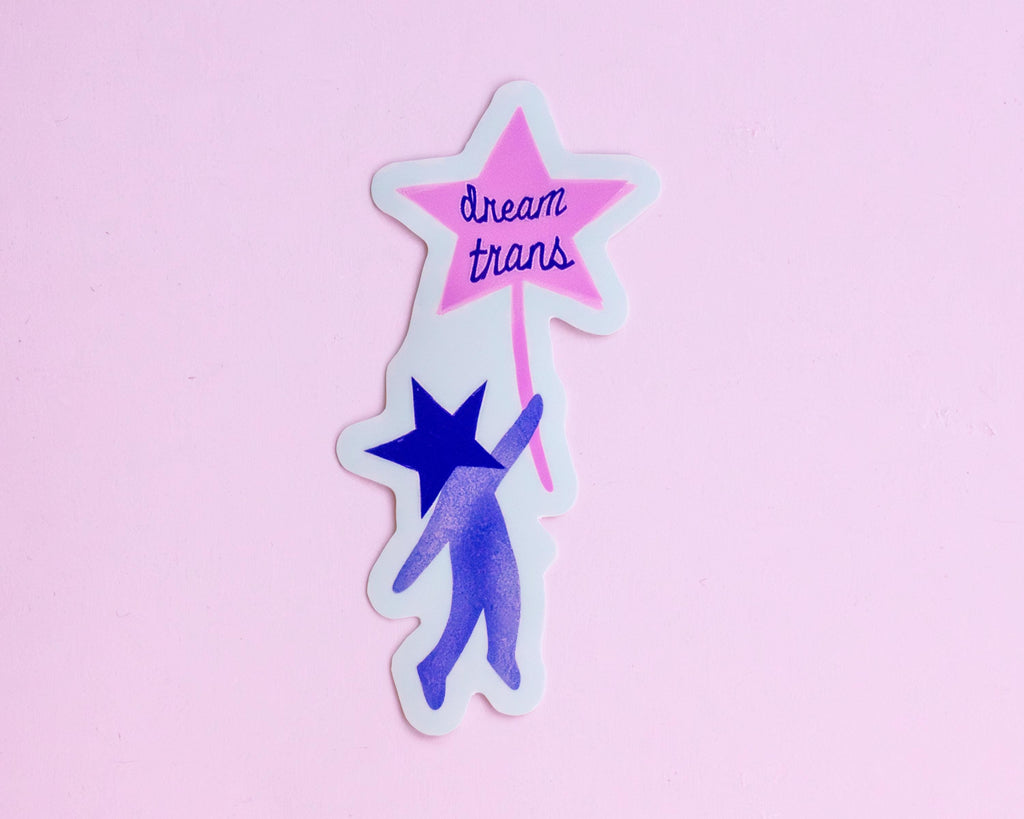 Sticker “Dream Trans” ✶ Vinyle waterproof