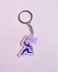Trans Star ✶ Keyring